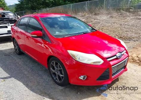 2013 Ford Focus Se из США, поврежденный, VIN 1FADP3F23DL291062